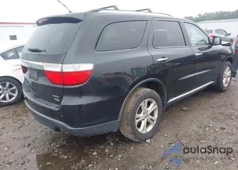 2013 Dodge Durango Crew from USA, damaged, VIN 1C4RDHDG0DC664191